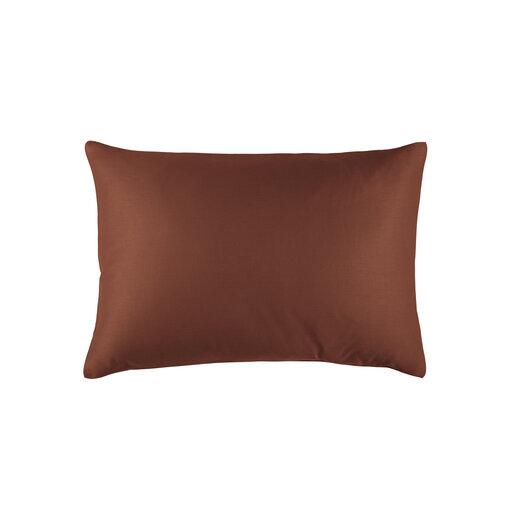 De Witte Lietaer kussenslopen Olivia caramel (uni) 200TC