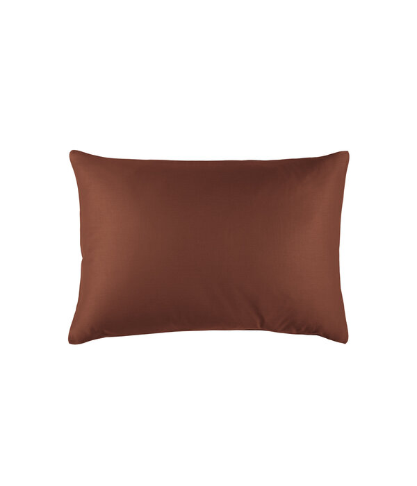 De Witte Lietaer kussenslopen Olivia caramel (uni) 200TC