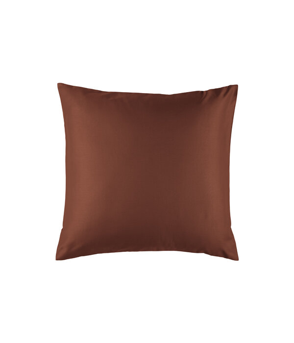 De Witte Lietaer kussenslopen Olivia caramel (uni) 200TC