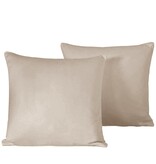 De Witte Lietaer kussenslopen Olivia cream / beige 200TC