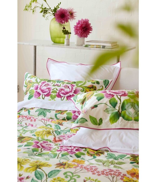 Designers Guild dekbedovertrek en kussenslopen Eleonora fuchsia 200TC