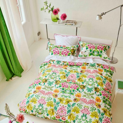 Designers Guild dekbedovertrek Eleonora fuchsia 200TC