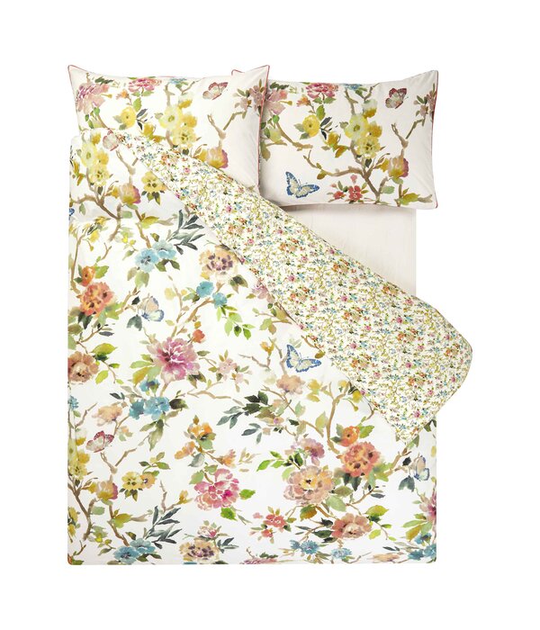 Designers Guild dekbedovertrek en kussenslopen Foire d'Acqua peony 200TC