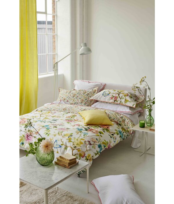 Designers Guild dekbedovertrek en kussenslopen Foire d'Acqua peony 200TC