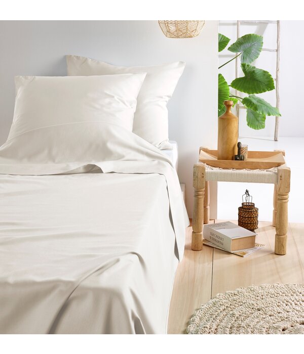 De Witte Lietaer lakenset Olivia cream / beige 200TC