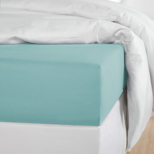 De Witte Lietaer hoeslaken Olivia sea angel (uni) 200TC, vanaf