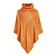 fleece poncho Calido copper