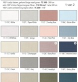 Mirabel Slabbinck hoeslaken katoen satijn 21 tot 25 cm hoog elastiek Pella 300TC