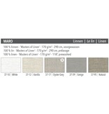 Mirabel Slabbinck Maro uni tafellinnen, 100% gewassen linnen, maatwerk