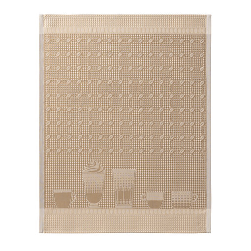 Le Jacquard Français wafel keukenhanddoek Barista beige