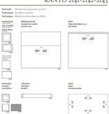 Mirabel Slabbinck Kanto in katoen satijn kwaliteit, Belladonna 600TC