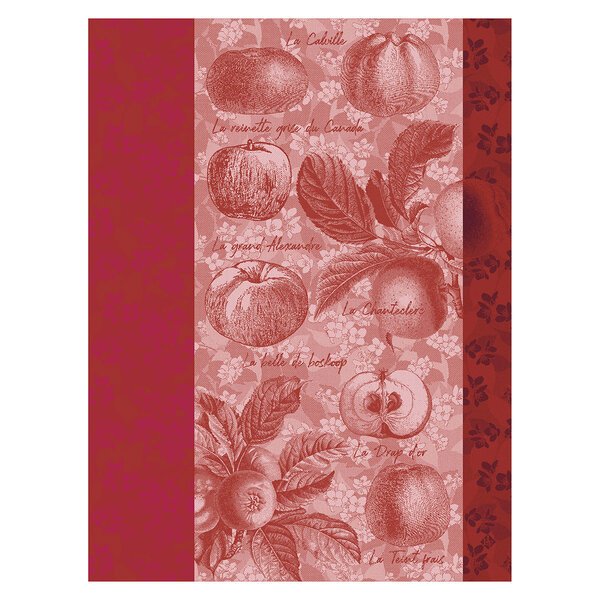theedoek Pommes à croquer red