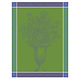 theedoek Floraison Uni blue