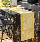 Le Jacquard Français à l'orangerie yellow, 100% linnen tafelgoed