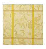Le Jacquard Français à l'orangerie yellow, 100% linnen tafelgoed