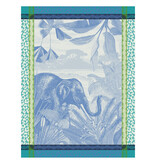 Le Jacquard Français theedoek Sinharâja blue