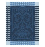 Le Jacquard Français theedoek Versailles ornements blue