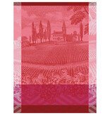 Le Jacquard Français theedoek Vignoble pink
