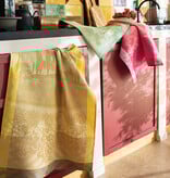 Le Jacquard Français theedoek Vignoble yellow