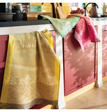 Le Jacquard Français theedoek Vignoble yellow