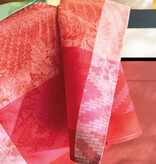 Le Jacquard Français theedoek Vignoble pink