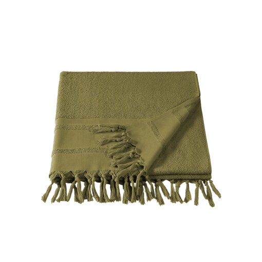 De Witte Lietaer Strandlaken Fjara khaki tint (bronze)