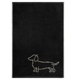 Cawö handdoekenlijn Teckels We Love Dogs zwart-beige 6248/93