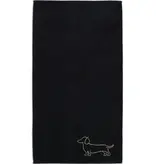 Cawö handdoekenlijn Teckels We Love Dogs zwart-beige 6248/93