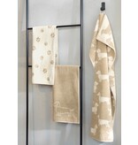 Cawö handdoekenlijn Teckels We Love Dogs natur-beige 6246/33