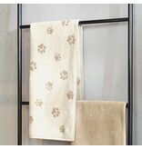Cawö handdoekenlijn Teckels We Love Dogs natur-beige 6247/33