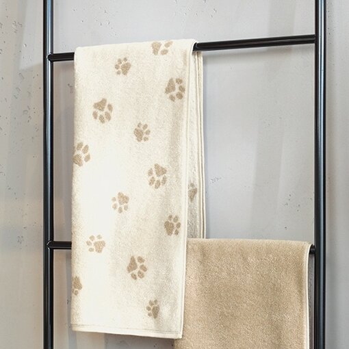 Cawö handdoekenlijn Teckels We Love Dogs natur-beige 6247/33, vanaf