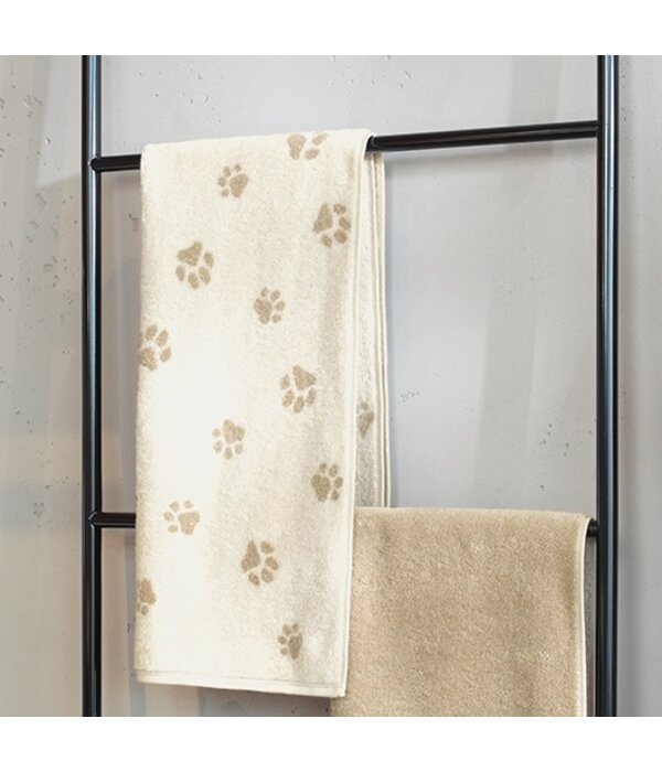 Cawö handdoekenlijn Teckels We Love Dogs natur-beige 6247/33