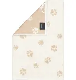 Cawö handdoekenlijn Teckels We Love Dogs natur-beige 6247/33