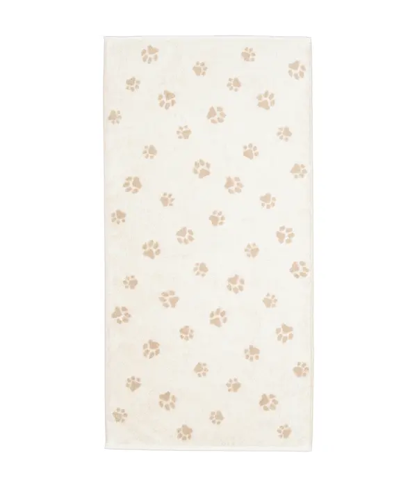 Cawö handdoekenlijn Teckels We Love Dogs natur-beige 6247/33