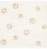Cawö set van 3 kleine handdoekjes 30x30 cm Teckels We Love Dogs natur-beige 6249/33