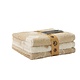 kleine handdoekjes 30x30 cm Teckels We Love Dogs natur-beige 6249/33
