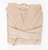 Abyss Habidecor Bees badjas linen (770), 350 gram per m²