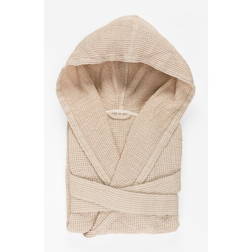 Abyss Habidecor Bees badjas linen (770), 350 gram per m², vanaf