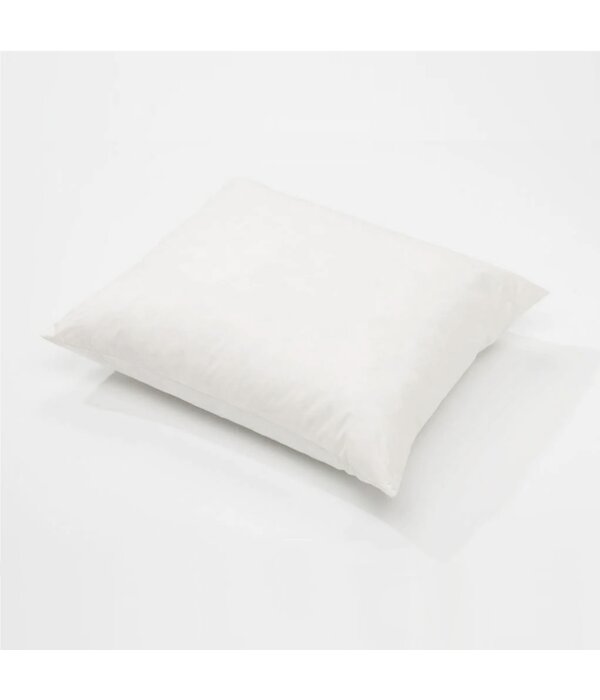 Liens Linnen hoofdkussen 60x70 cm, 15% dons, 85% veren, medium stevig