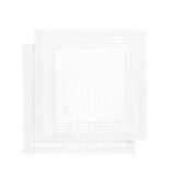 De Witte Lietaer theedoek wit Pied de Poule (white)