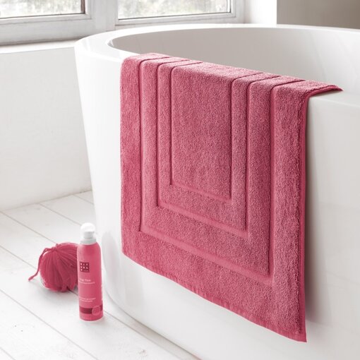 De Witte Lietaer Pacifique badmat carmine (roze), vanaf