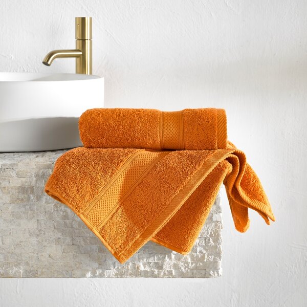 oranje handdoeken Stephanie copper, vanaf