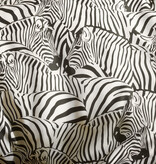 De Witte Lietaer dekbedovertrekset Zebra, eggshell 200TC