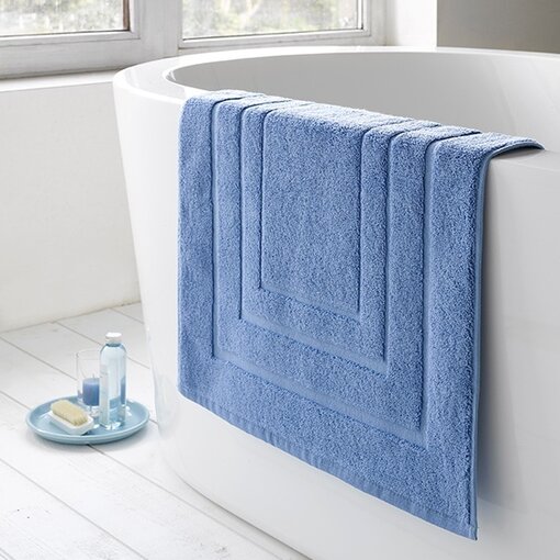 De Witte Lietaer Pacifique badmat sky blue