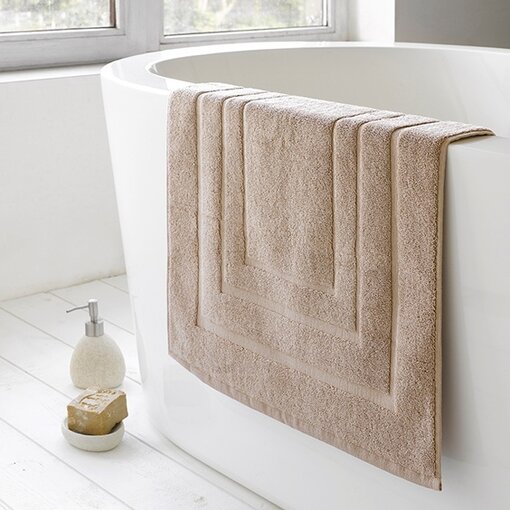 De Witte Lietaer Pacifique badmat taupe (humus)