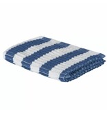 Jorzolino Vaatdoek gestreept denim blauw-wit