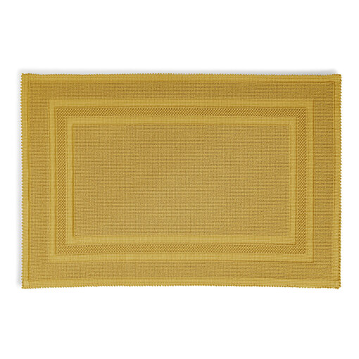 Rhomtuft gele badmat Gala,  gold (348), vanaf