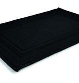 Rhomtuft zwarte badmat Gala, schwarz (15