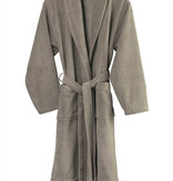 De Witte Lietaer taupe badjas Felicia, ground maat L