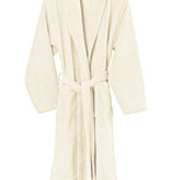 De Witte Lietaer creme kleurige badjas Felicia, ivory maat S